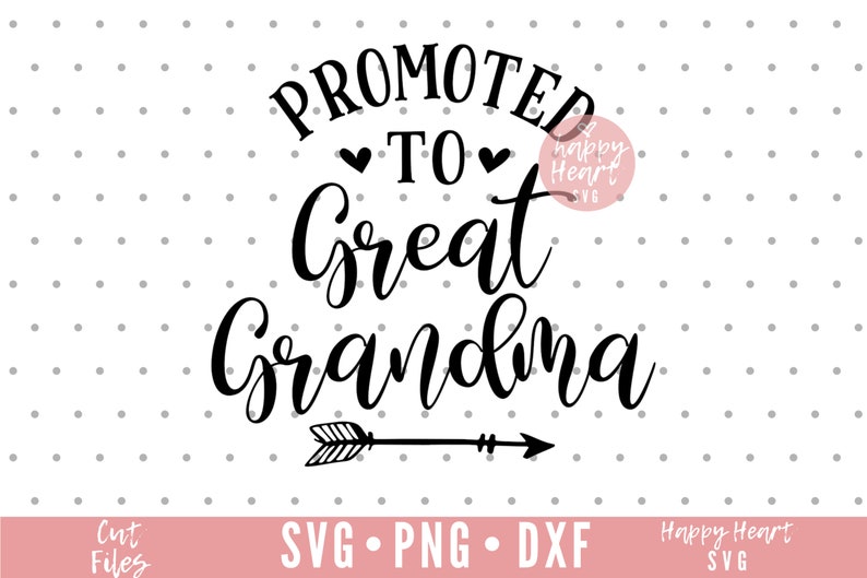 Download Promoted To Great Grandma svg Grandma svg Promoted to | Etsy