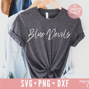 Blue Devils svg, Football svg, Game Day SVG, Blue Devils Team svg, dxf, png instant download, Football Mom SVG, Game Day Vibes svg, Sports