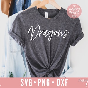 Dragons svg, Football svg, Game Day SVG, Dragons Team svg, dxf, png instant download, Football Mom SVG, Game Day Vibes svg, Dragons Mascot
