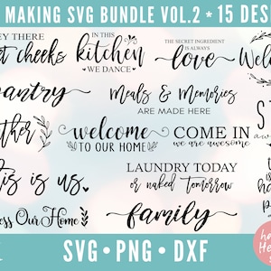 Sign Making Bundle, Sign Bundle, Sign SVG Bundle, Farmhouse svg, dxf, png instant download, Farmhouse SVG Bundle, Rustic Signs svg, Family