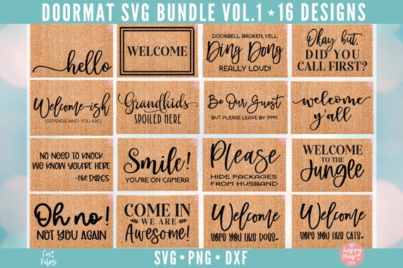 dxf Welcome svg Front door sign SVG Funny Doormat svg Doormat svg Dog Doormat svg png instant download Dog svg Funny Doormat Saying