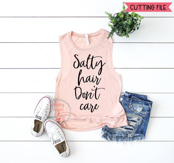 Salty Hair Don't Care svg, Salty vibes SVG, Summer svg, dxf, png instant download, beach SVG, hello summer svg, Beach life svg, Summer svg