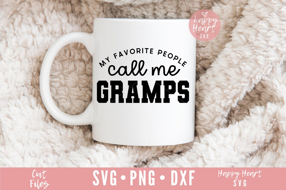 gramps shirt svg