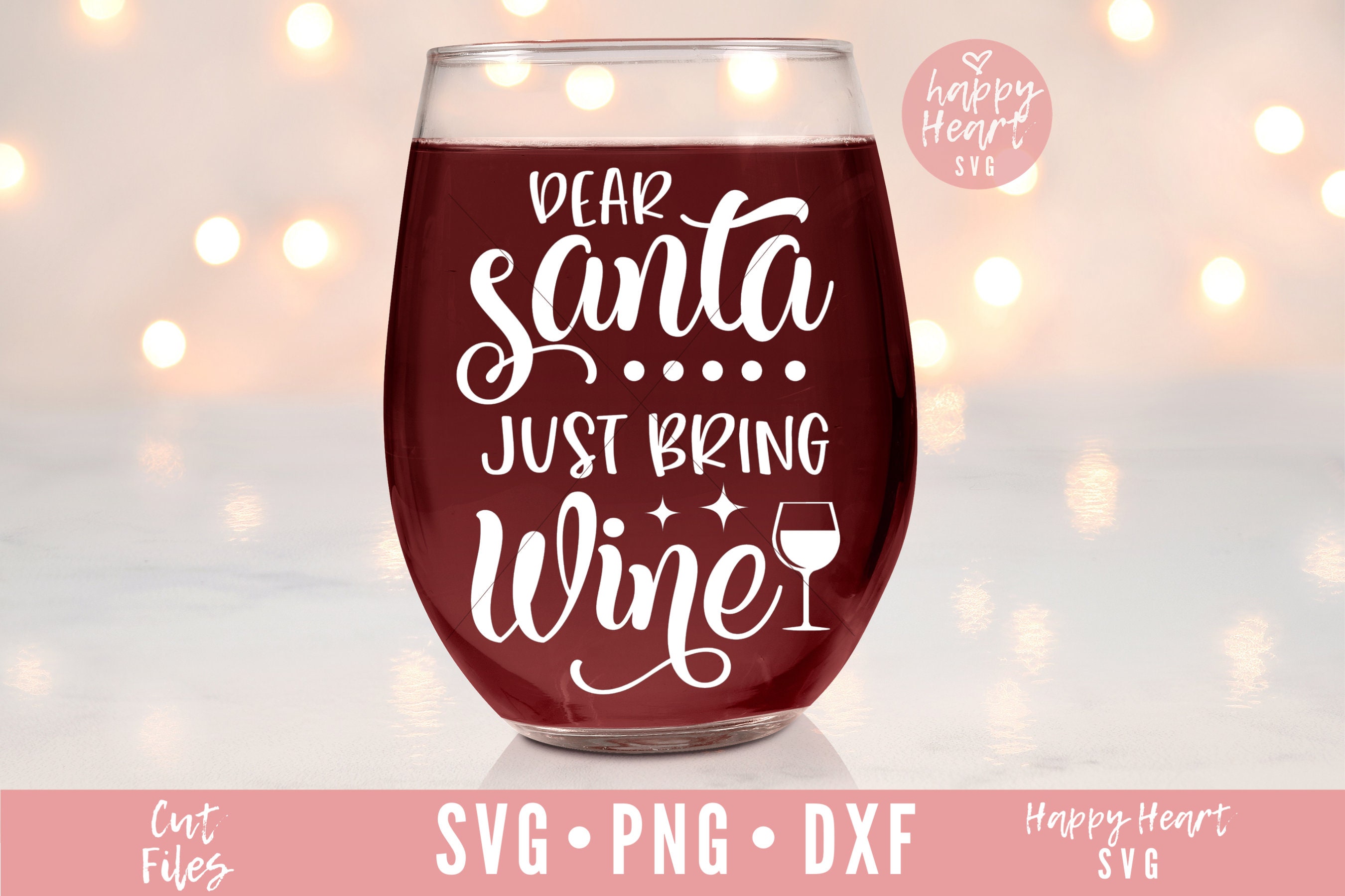 Christmas Wine Bundle, Wine SVG Bundle, Christmas Wine SVG Bundle ...