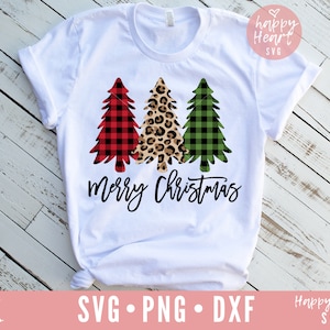 Feliz Navidad svg, Navidad svg, dxf, png descarga instantánea, Plaid Christmas Tree svg, Christmas Saying svg, Christmas Shirt svg, Holiday