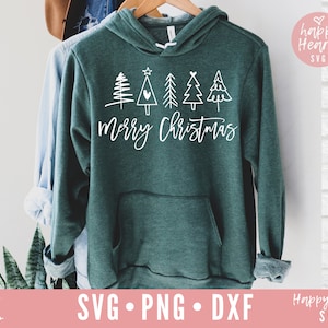 Merry Christmas svg, Christmas svg, dxf, png instant download, Christmas Trees svg, Christmas Saying svg, Christmas Shirt svg, Holiday svg