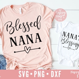 Selig Nana Svg, Nana Segen Svg, Ain't No Nana wie die ich bekam SVG, Nana Svg, dxf, png, gefördert nana Svg, Baby Svg, Oma Svg
