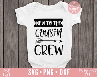 Ny i kusinbesättningen svg, kusinbesättning SVG, kusin svg, dxf, png direktnedladdning, ny i stammen SVG, ny i besättningen svg, kusiner svg