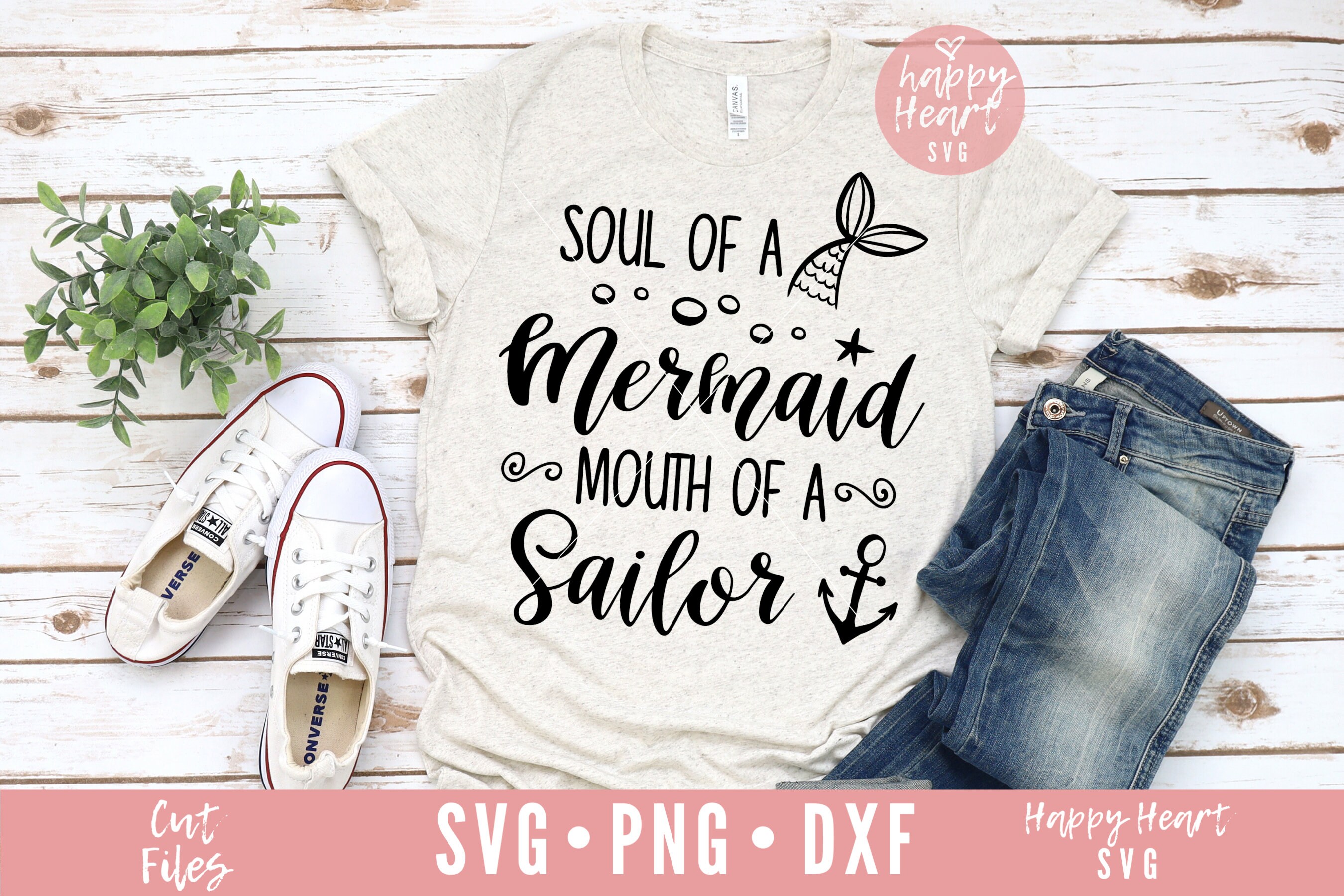 Download Soul Of A Mermaid Mouth Of A Sailor Svg Mermaid Vibes Svg Etsy
