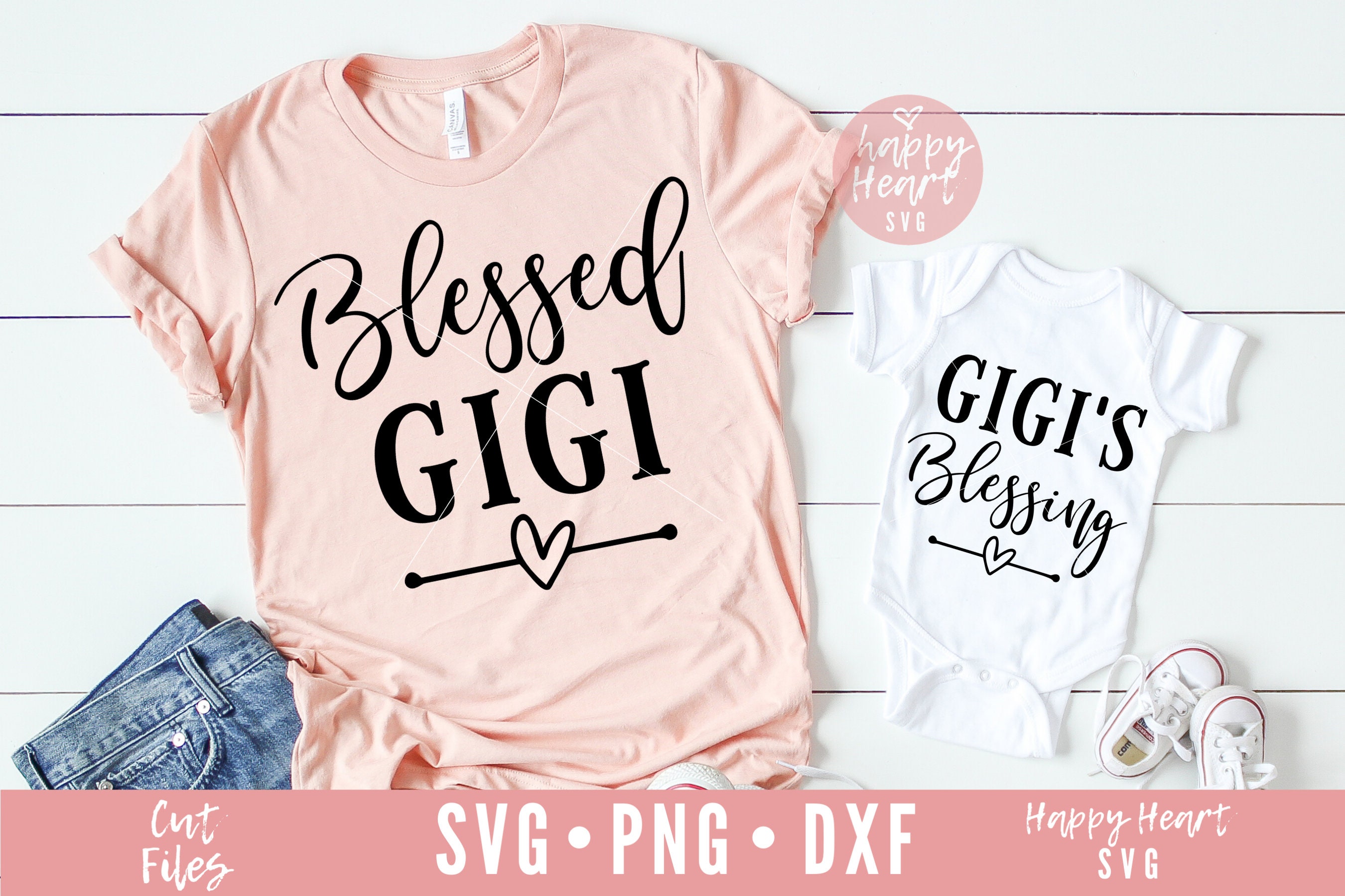 Download Blessed Gigi Svg Gigi S Blessing Svg Ain T No Gigi Etsy