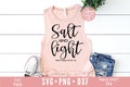 Salt And Light svg, Christian SVG, Faith svg, dxf, png instant download, Bible Verse SVG, Scripture svg, Be The Light svg, Christian Quote