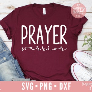 Prayer Warrior svg, Christian SVG, Livin On A Prayer svg, Pray SVG, Faith svg, dxf png instant download, Pray Wait Trust svg, But First Pray
