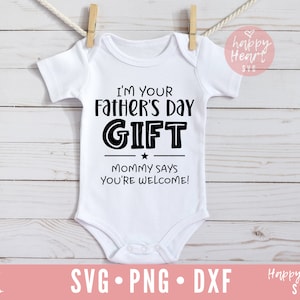 Sono il tuo regalo per la festa del papà SVG, Festa del papà in formato SVG, Divertente Dada SVG, Papà in formato SVG, Vita di papà in formato SVG, dxf, download istantaneo png, Bambino in formato SVG, Bambini in formato SVG, Papà