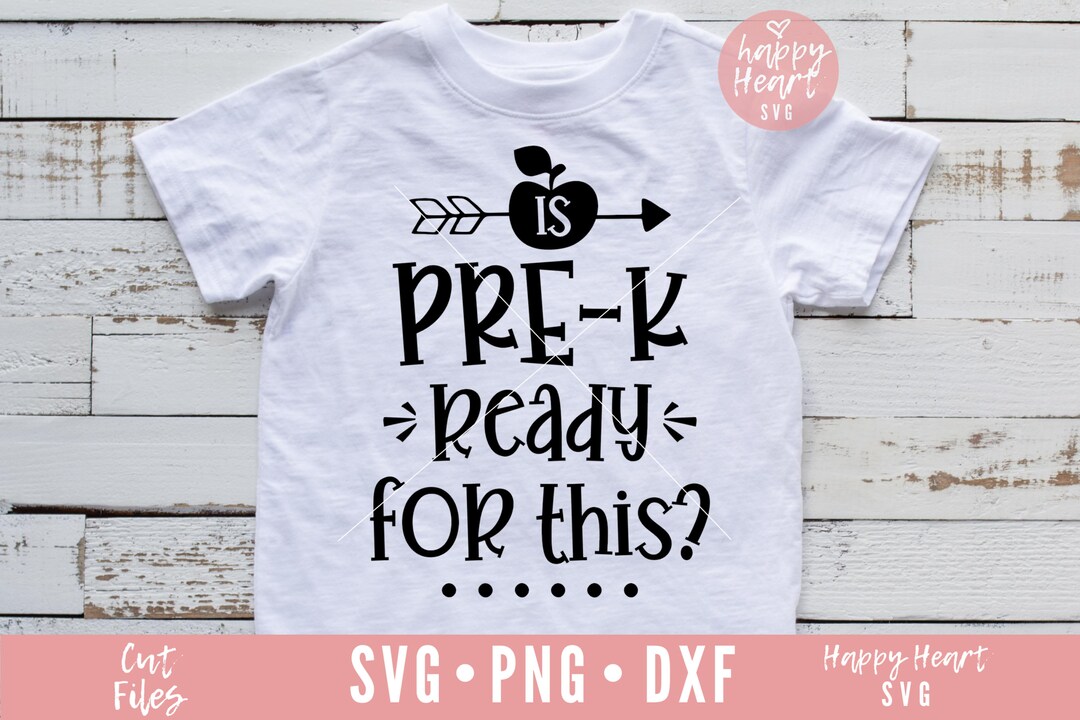 Pre K Svg, Hello Pre K Svg, First Day of School SVG, Back to School Svg ...