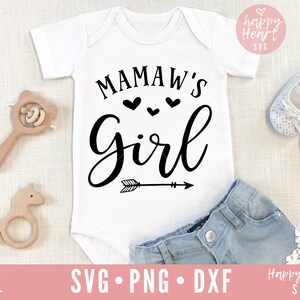 Mamaw&#39;s Girl svg, Mamaw svg, Ain&#39;t No Mamaw SVG, Grandma svg, dxf, png instant download, Blessed Mamaw svg, Mamaw&#39;s Blessing svg, Grandkids