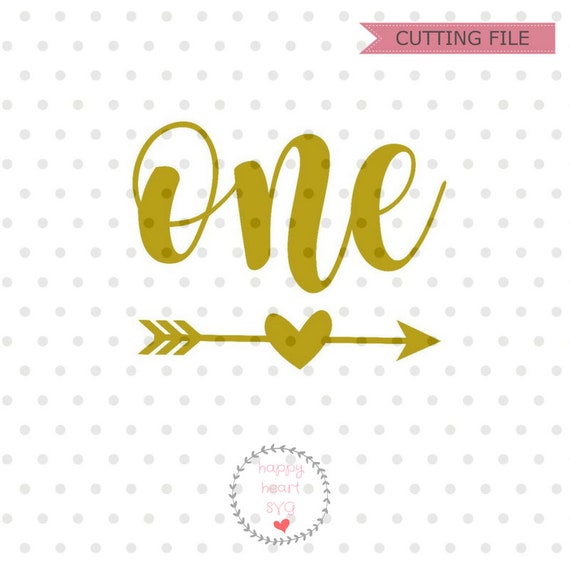Download One Svg First Birthday Svg Dxf And Png Instant Download Etsy