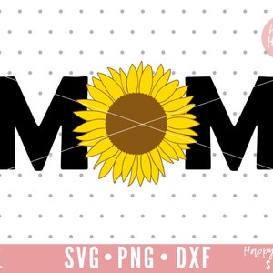 Download Mom Sunflower svg Mom svg Mom Life svg Momlife svg Mama | Etsy