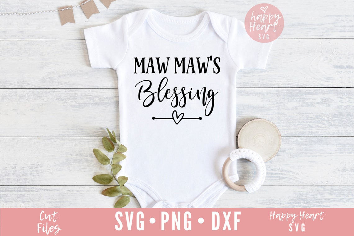 Maw Maw's Blessing Svg Maw Maw Svg Ain't No Maw Maw | Etsy