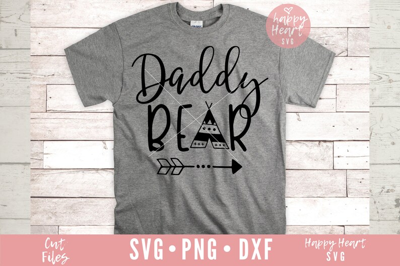 Download Daddy bear SVG Papa Bear svg dxf and png instant download ...