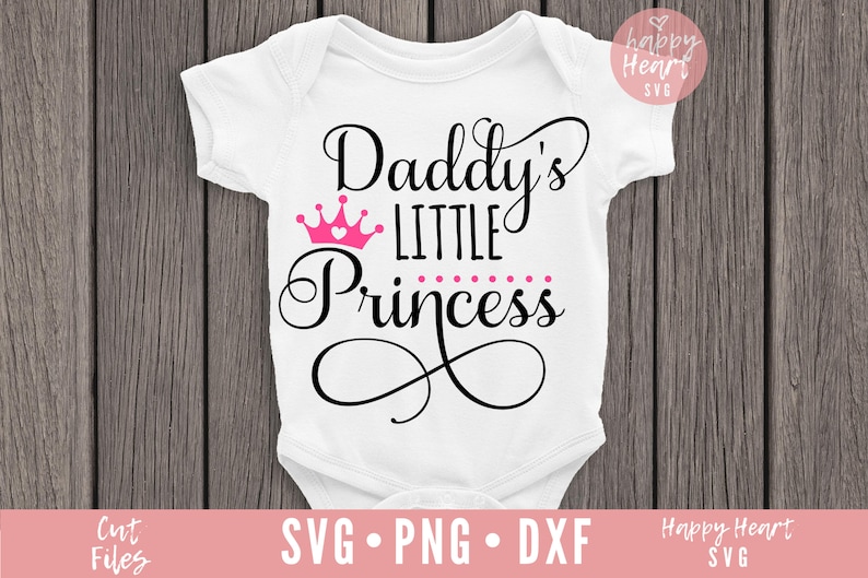 Download Daddy's Little Princess SVG Daddy's girl svg dxf | Etsy