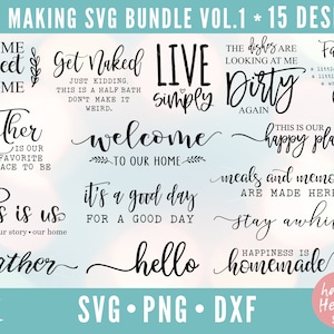 Sign Bundle, Sign SVG Bundle, Sign Making Bundle, Farmhouse svg, dxf, png instant download, Farmhouse SVG Bundle, Home Sweet Home svg, Hello