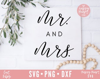 Mr And Mrs svg, Wedding SVG, Wedding Sign svg, dxf, png instant download, Cards And Gifts svg, Rustic Wedding SVG, Bride And Groom svg