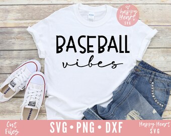 Baseball Vibes svg, Game Day SVG, Baseball svg, dxf and png instant download, Baseball Mom svg, Game day vibes svg, It's Game Day Y'All svg