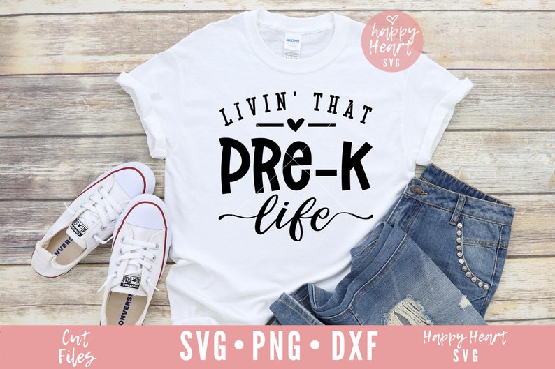 Download Livin That Pre K Life SVG Pre K svg Preschool svg School | Etsy