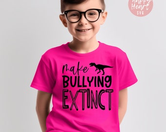 Make Bullying Extinct svg, Anti Bullying svg, Stop Bullying svg, Kindness svg, Choose Kindness svg, dxf, png instant download, Kind Be SVG