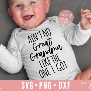 Non è una grande nonna come quello che ho avuto SVG, Grande nonna svg, dxf, png download istantaneo, Baby SVG, nipoti svg, Beata nonna svg