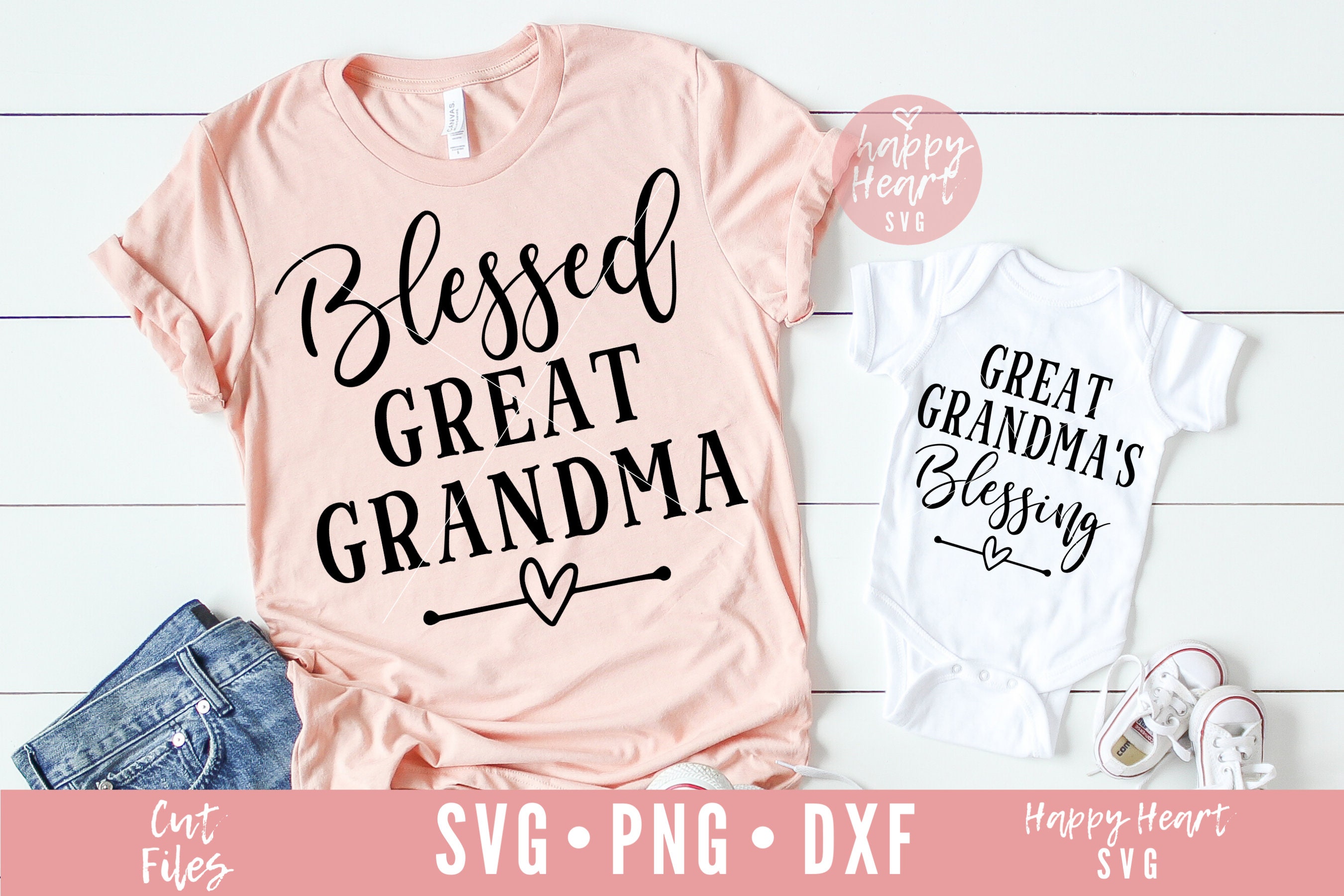 Download Blessed Great Grandma Svg Great Grandma S Blessing Svg Etsy