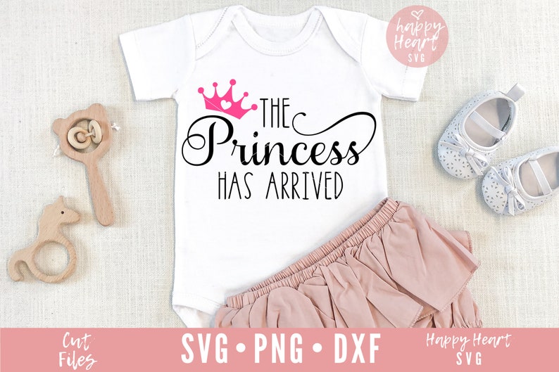 Download The Princess Has Arrived SVG Baby svg dxfpng instant | Etsy