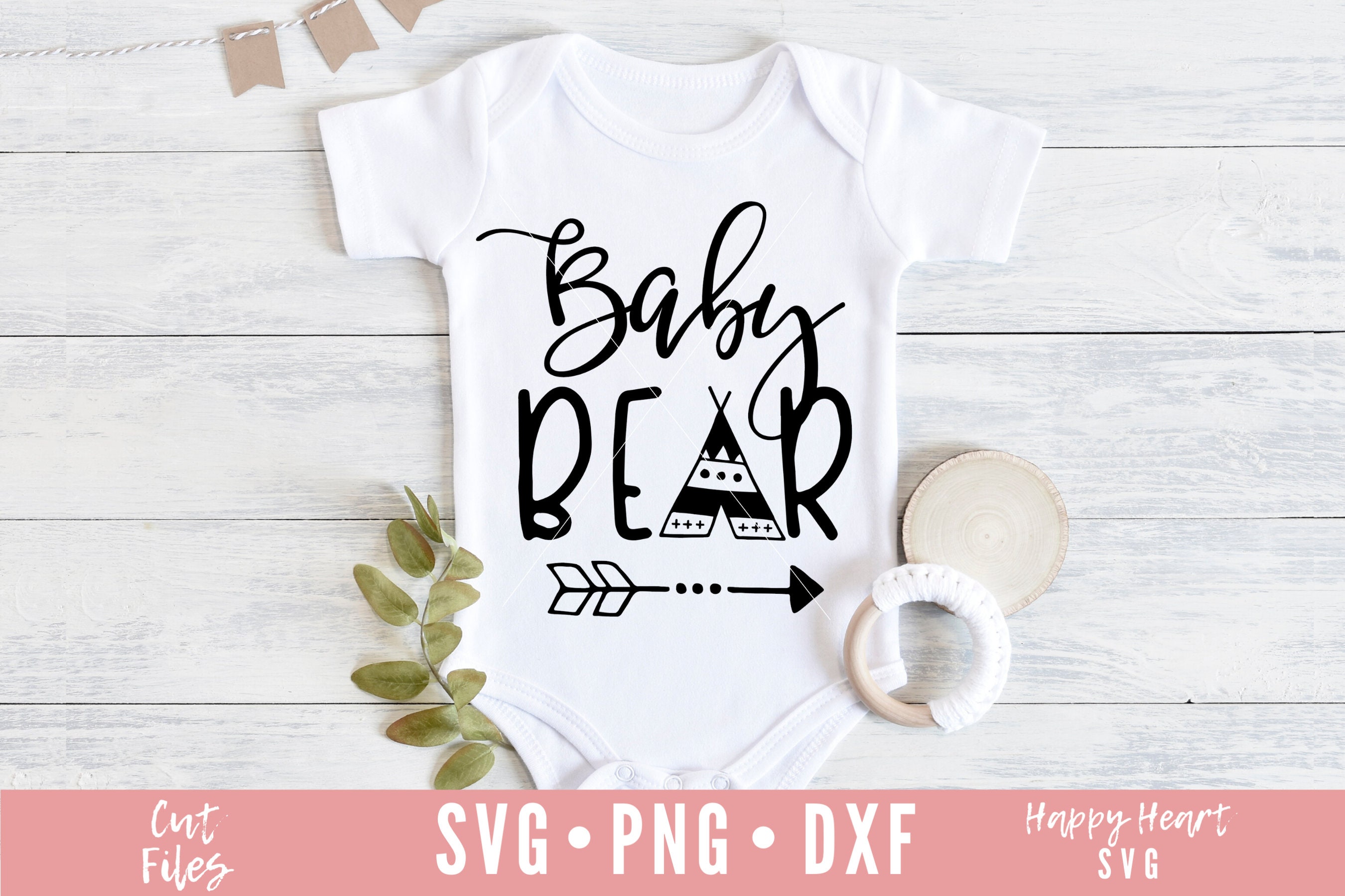 Baby Bear Svg Baby Svg Dxf Png Instant Download Bear Svg Etsy