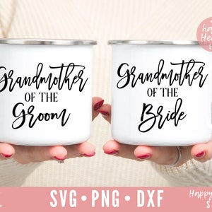 Großmutter der Braut Svg, Großmutter des Bräutigams Svg, Braut Kader SVG, Hochzeit SVG, Hochzeitsgesellschaft Svg, Dxf, Png sofortigen Download, Bräutigam