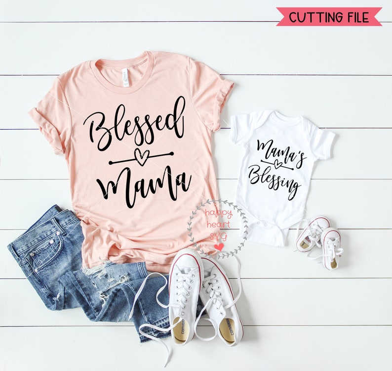 Download Blessed SVG Christian Bundle Mom Life Bundle Grandma Quote | Etsy