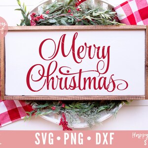 Merry Christmas SVG, Christmas svg, Christmas Quote svg, dxf and png instant download, Winter SVG, Christmas Saying svg, Christmas Sign svg