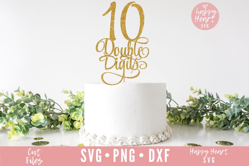Double Digits Cake Topper SVG Cake Topper Svg Double Digits Etsy Finland Double digits cake topper svg cake topper svg double digits etsy finland