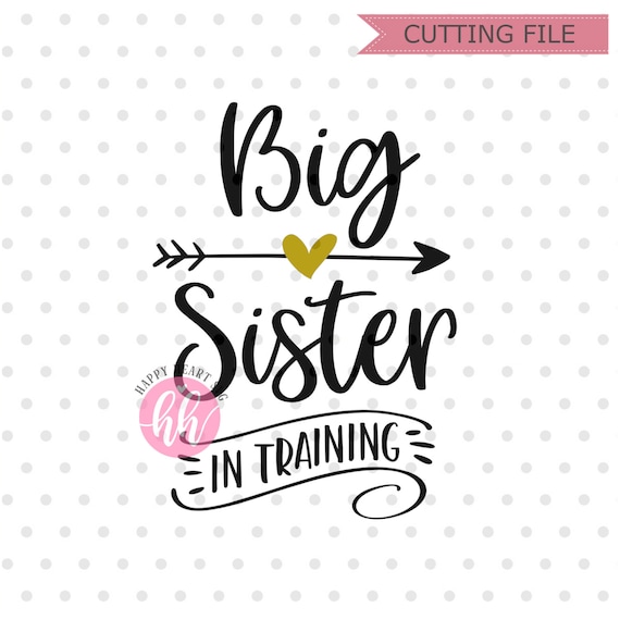 Download Promoted To Big Sister Svg Instant Download