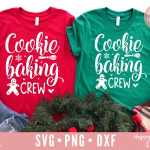 Cookie Baking Crew SVG, Christmas Baking svg, Christmas Bake SVG, Christmas Pot Holder svg, dxf, png instant download, Christmas Shirt svg