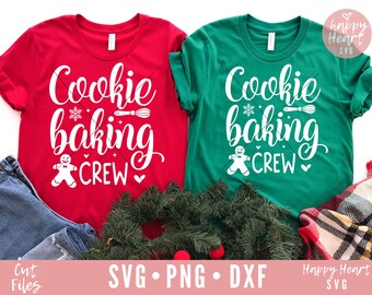 Cookie Baking Crew SVG, Christmas Baking svg, Christmas Bake SVG, Christmas Pot Holder svg, dxf, png instant download, Christmas Shirt svg