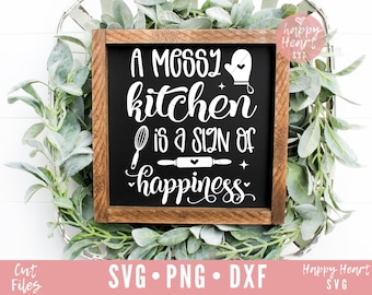 Svg de cocina, Funny Kitchen svg, Kitchen Sign svg, Kitchen Quote svg, dxf, png descarga instantánea, Farmhouse Kitchen svg, Baking svg, Bake svg