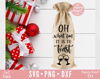 Wine Bag svg, Wine Bag Quote svg, Christmas Wine Bag svg, Wine svg, png, dxf instant download, Christmas Wine svg, Wine Saying svg, Wine svg
