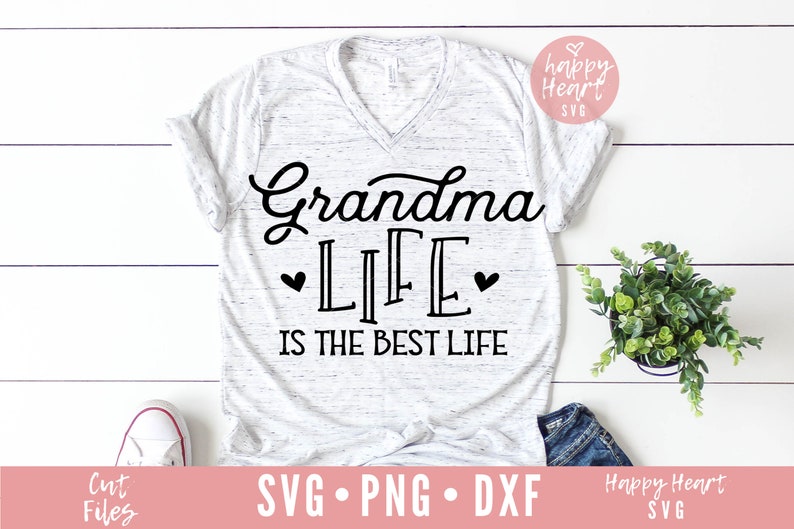 Download Grandma Life Is The Best Life SVG Grandma svg dxf png | Etsy