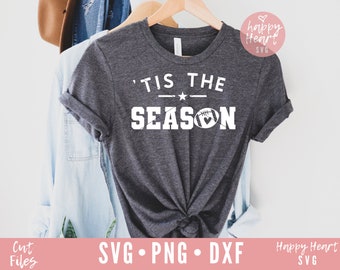 Football svg, Tis The Season svg, Game Day Vibes svg, Game Day SVG,  dxf, png instant download, Football Mom svg, Football Sayings svg