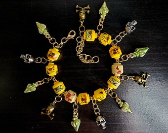 Lego charm bracelet hotsell