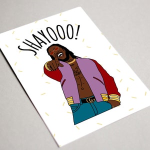 Carte d’anniversaire Burna Boy, Carte imprimable, Shayooo, Burna Boy, Love Damini