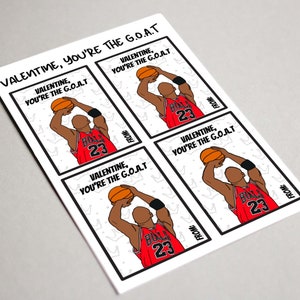 michael jordan valentines day cards