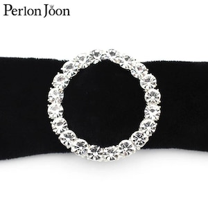 Fibbia della cintura portatovaglioli con strass girovita SASH cerchio nuziale Abito da sposa sposa Gioielli chiusura classica borsa scarpa APPLIQUE Lusso
