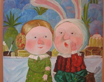 Picture Alice in Wonderland