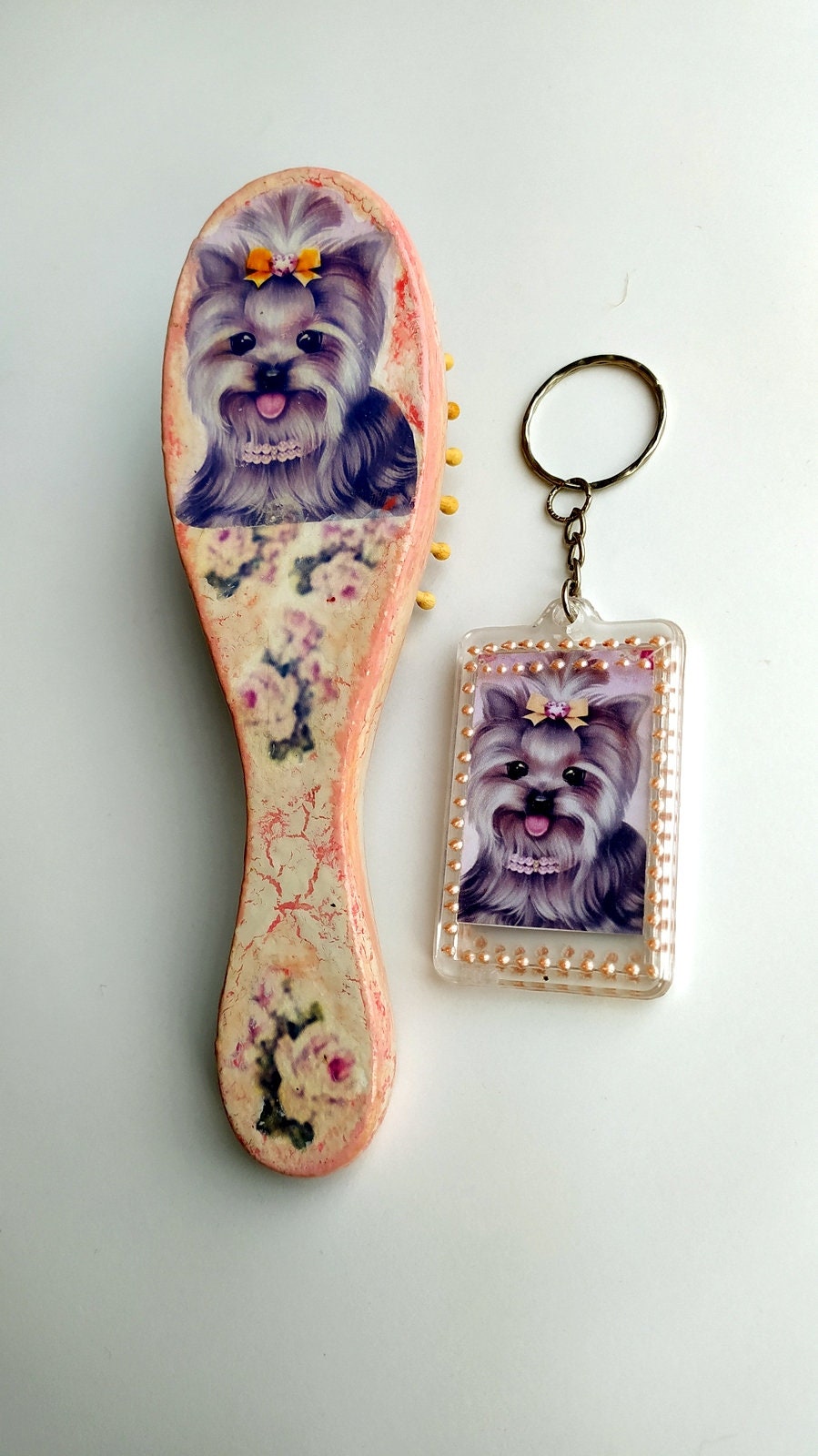 Hair brushes animal motifs natural brush wooden hair brush | Etsy